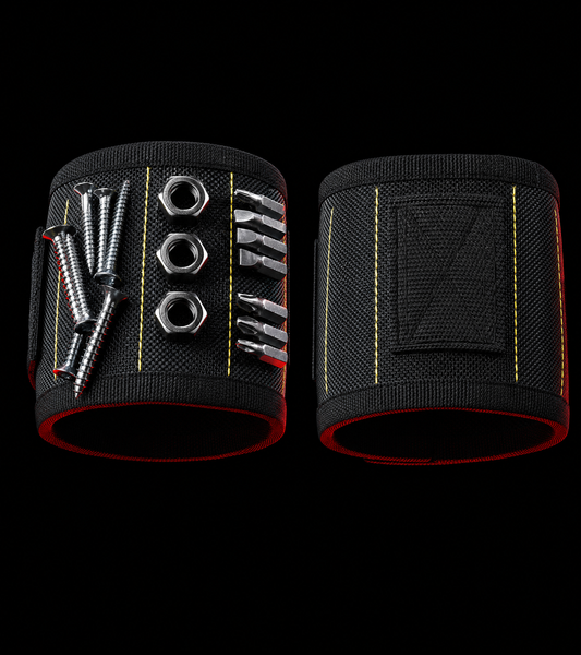 Magnetic Tool Wristband — 15-Magnet Tool Holder