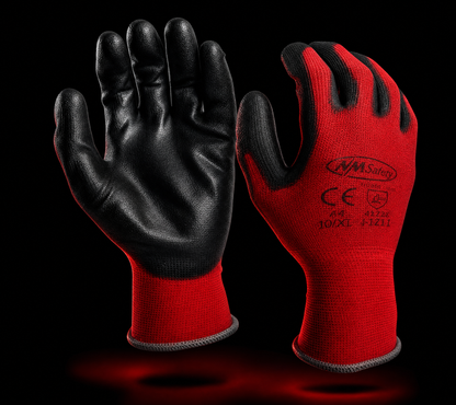 Pro Grip Work Gloves — 12-Pair Pack
