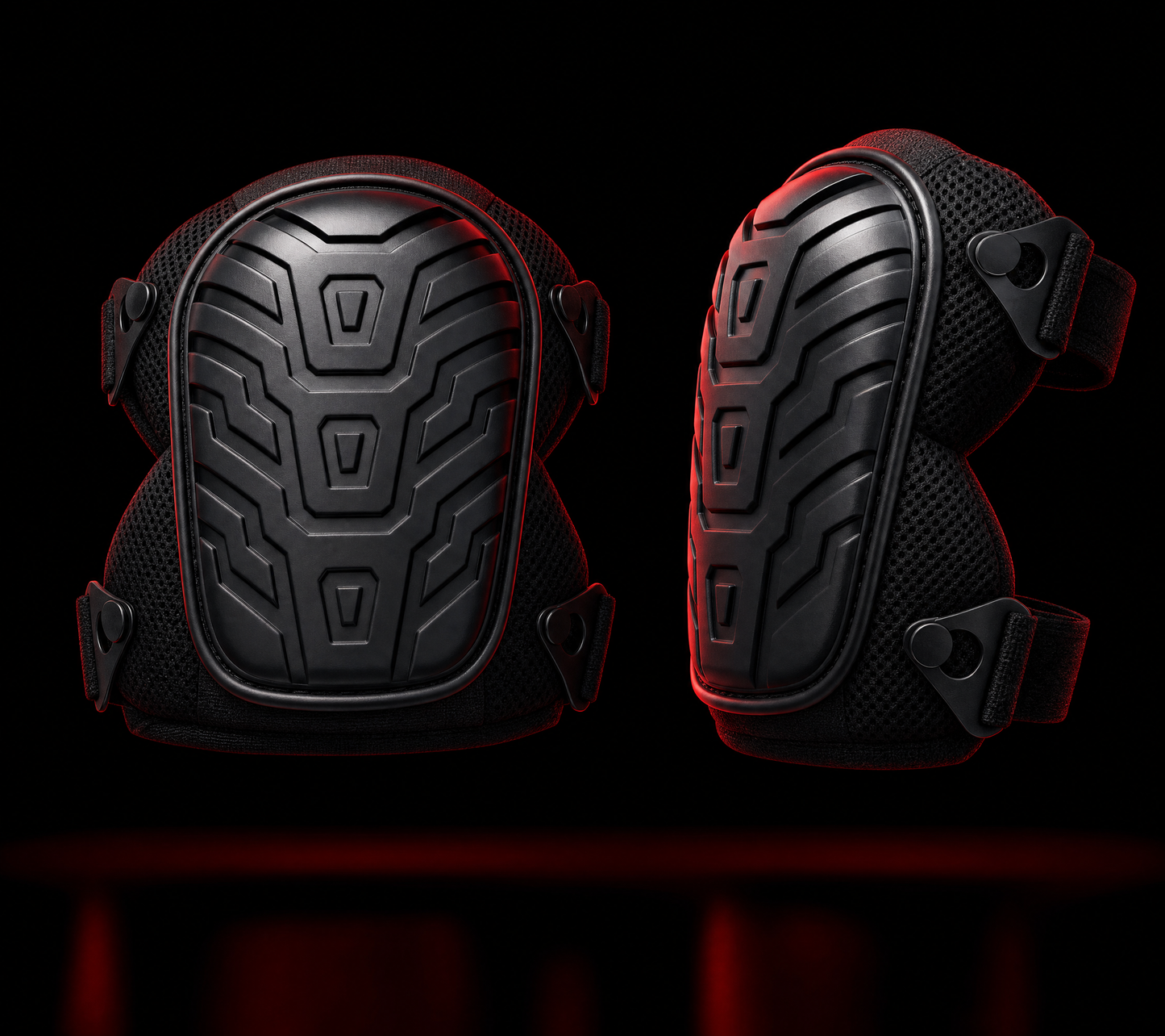Pro Knee Pads — Hard Shell Gel Knee Protection