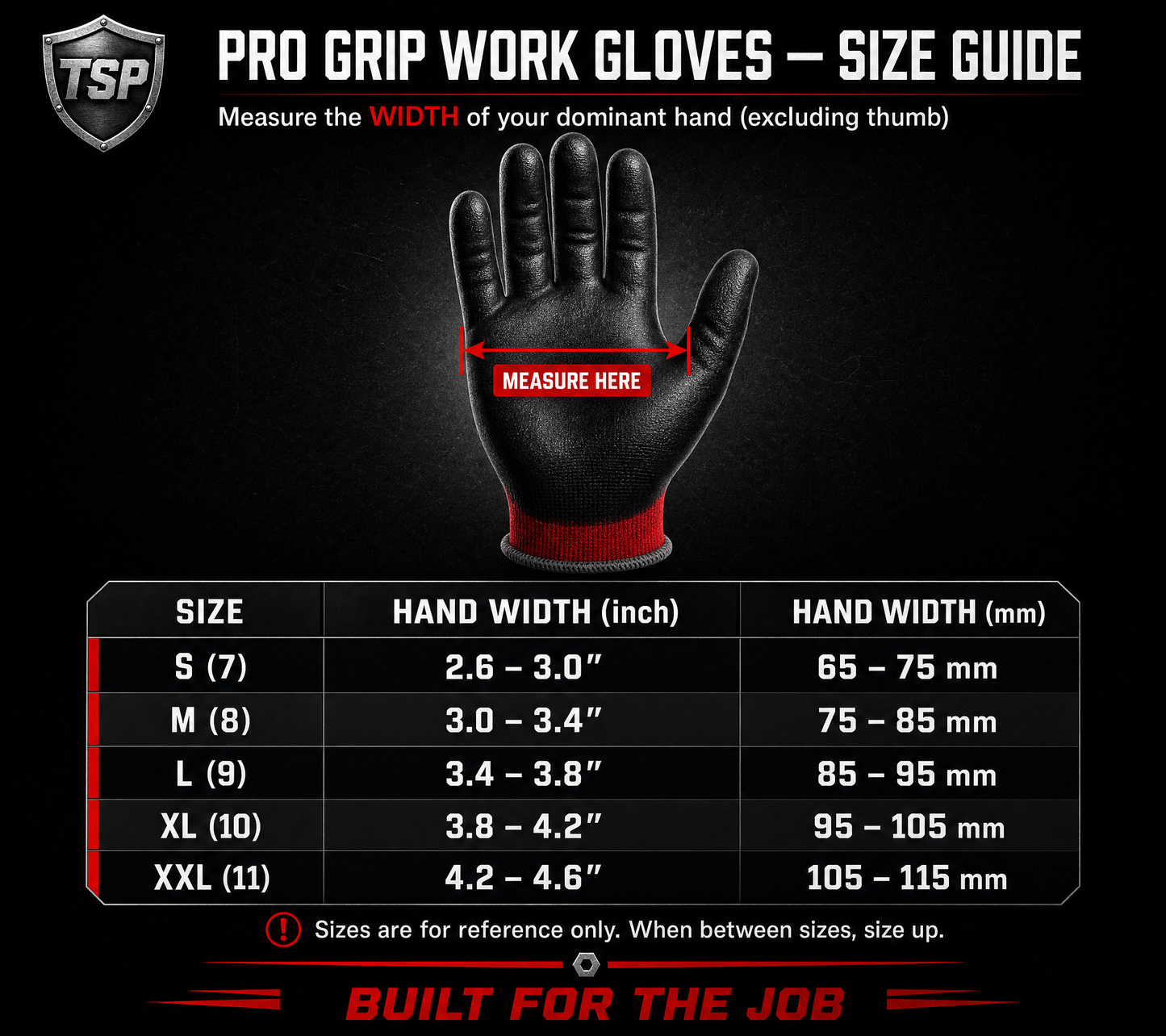 Pro Grip Work Gloves — 12-Pair Pack